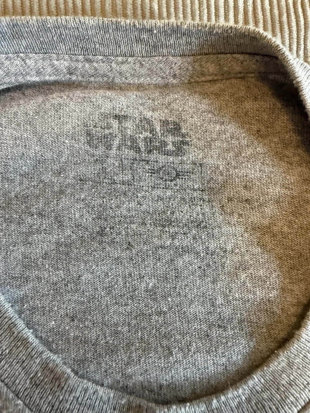 Star Wars Darth Vader & Stormtrooper Graphic T-Shirt – Gray – Size Small